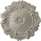 Ekena Millwork Plymouth Ceiling Medallion (Fits Canopies up to 1 5/8"), 16 3/4"OD x 1 3/8"P, Pearl White CM16PLPWS - alternate 1